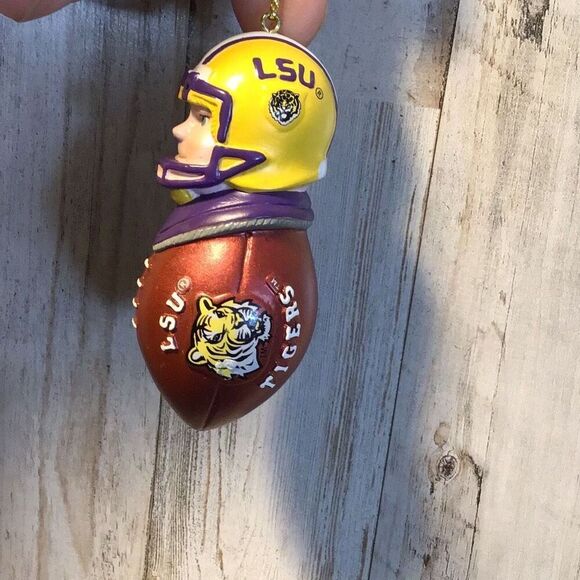 Vintage, LSU Tigers football ornament - Picture 3 of 4